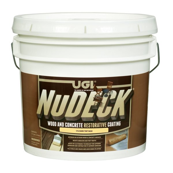 Ugl NuDECK Flat Dark Tint Base Deep Tone Base Floor and Patio Coating 3.5 gal 17660